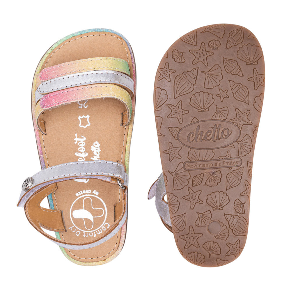 CHETTO SUMMER SANDALS - PLATA