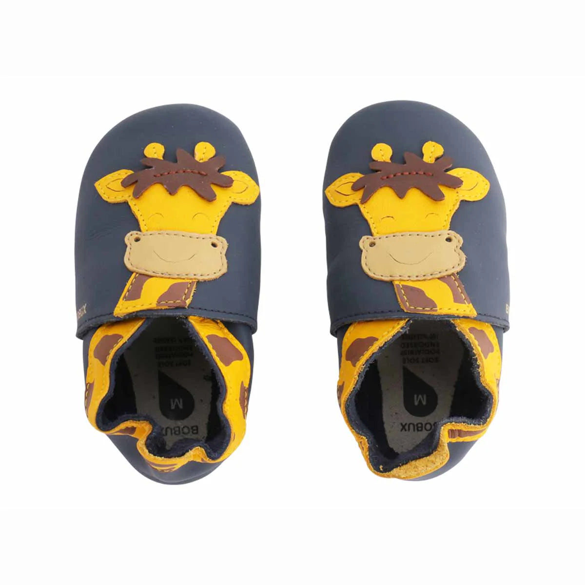 Bobux Soft Sole - Giraffe - Navy