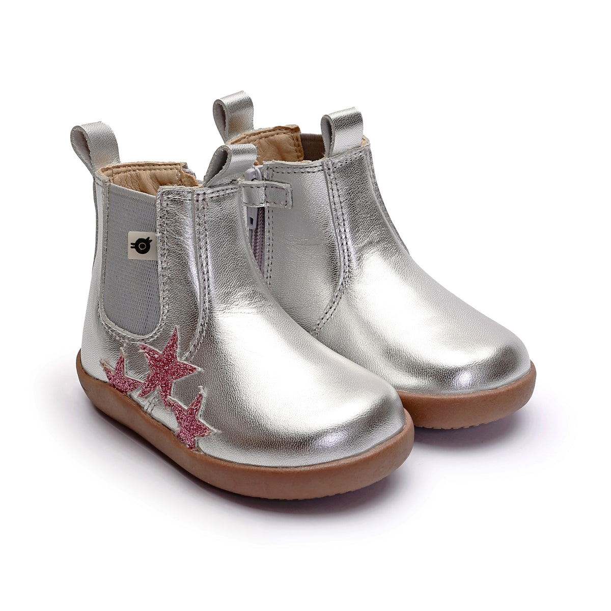 PODIUM CHELSEA BOOT - Silver Glam Pink