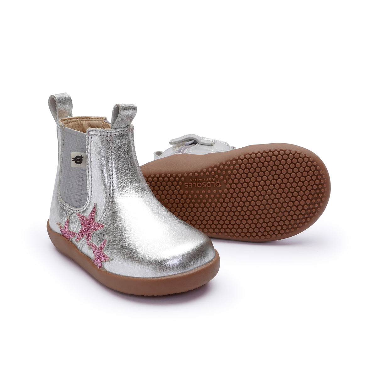 PODIUM CHELSEA BOOT - Silver Glam Pink