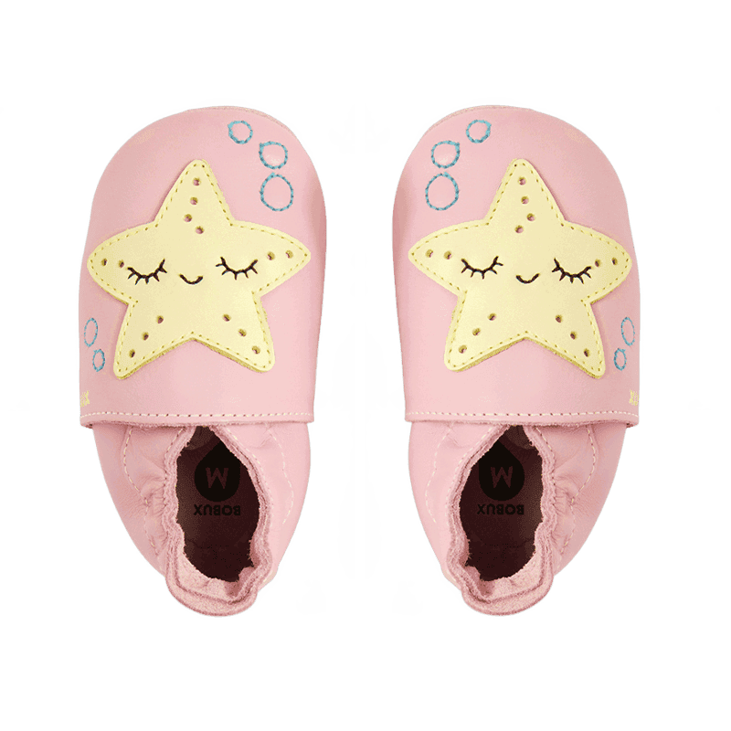 Bobux Soft Sole - Starfish - Blossom