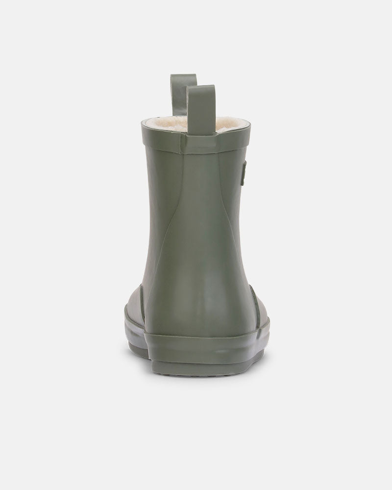 Insulated Rain Boots - Army Green