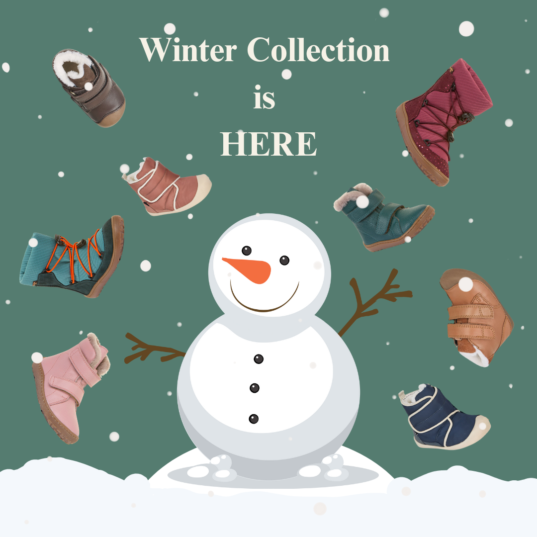 ❄️ Barefoot Winter Collection: Warm, Natural, and Barefoot-Friendly
