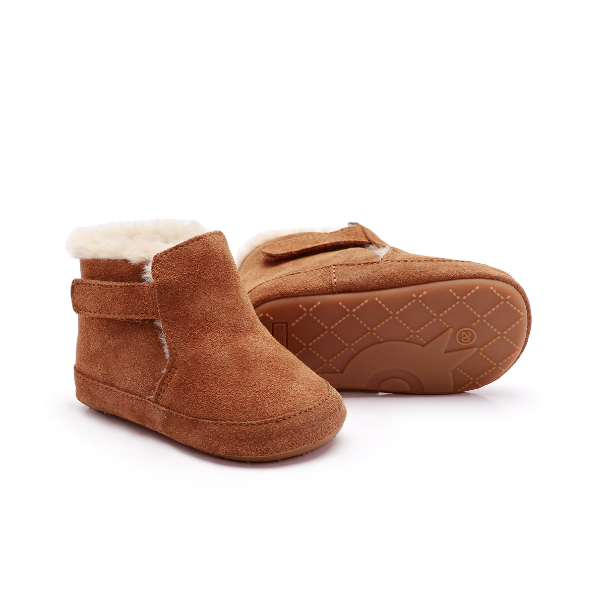 OLD SOLES APRES BUB BOOTIE - Tan Suede