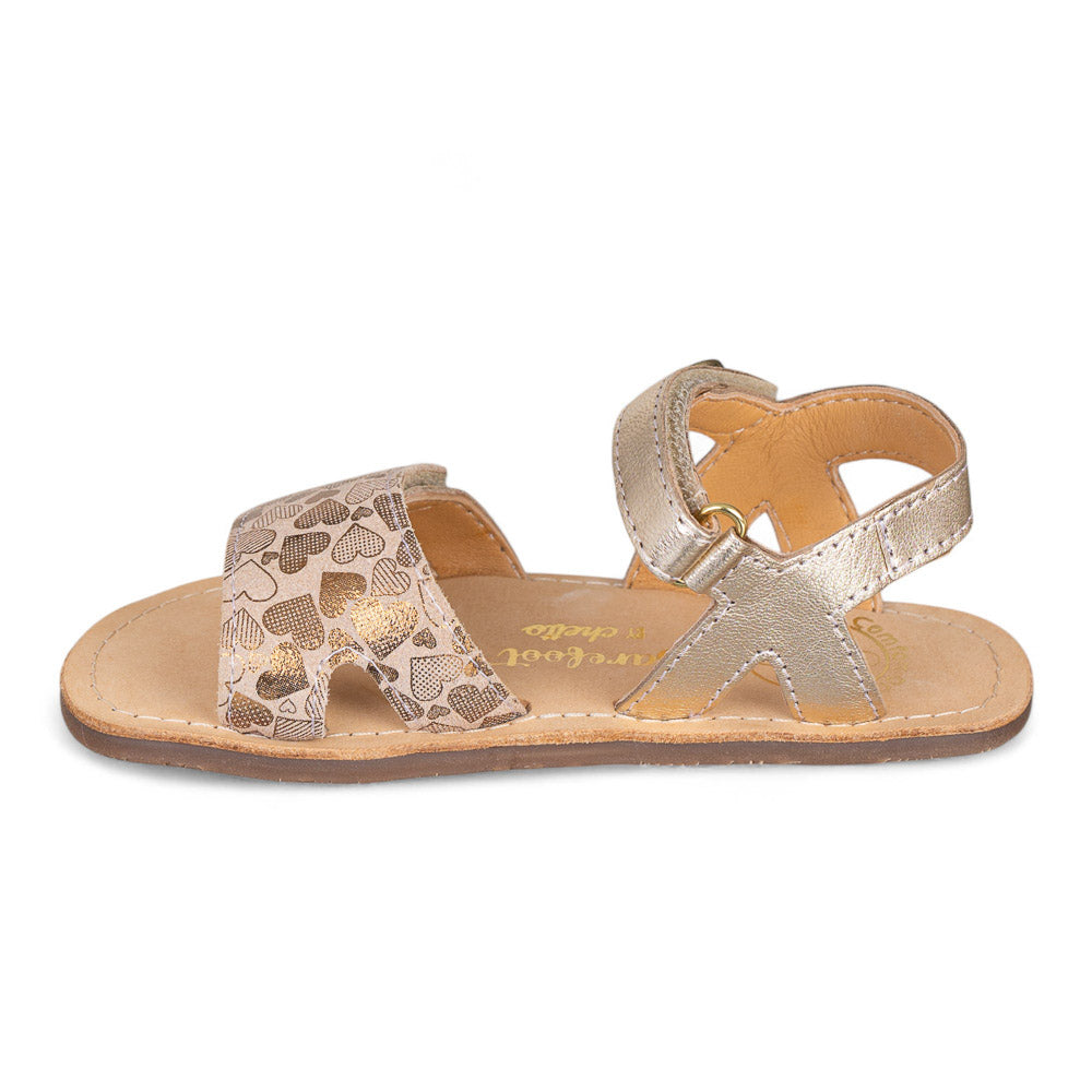 CHETTO SUMMER SANDALS - HEART ORO