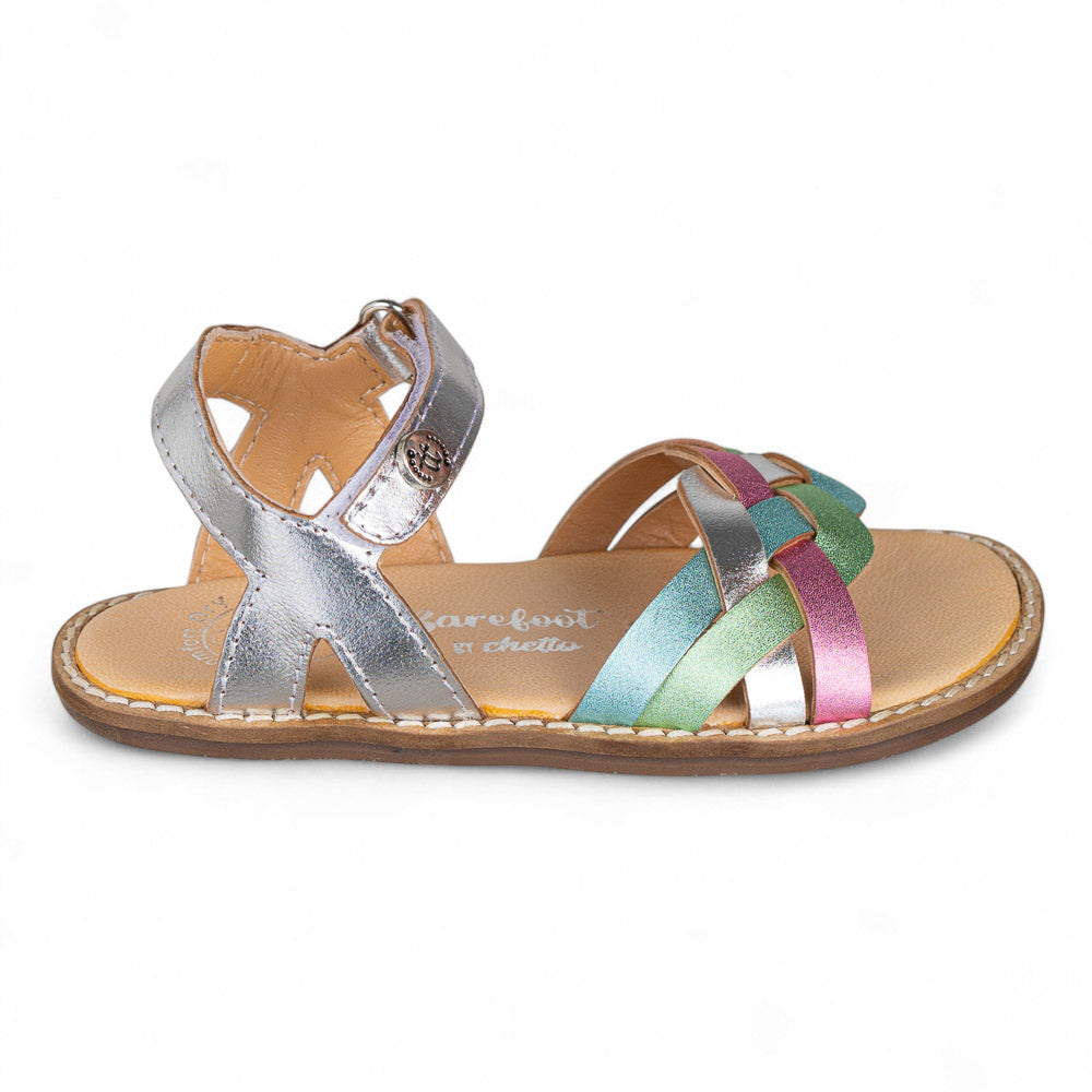 CHETTO SUMMER SANDALS - Tiras Plata