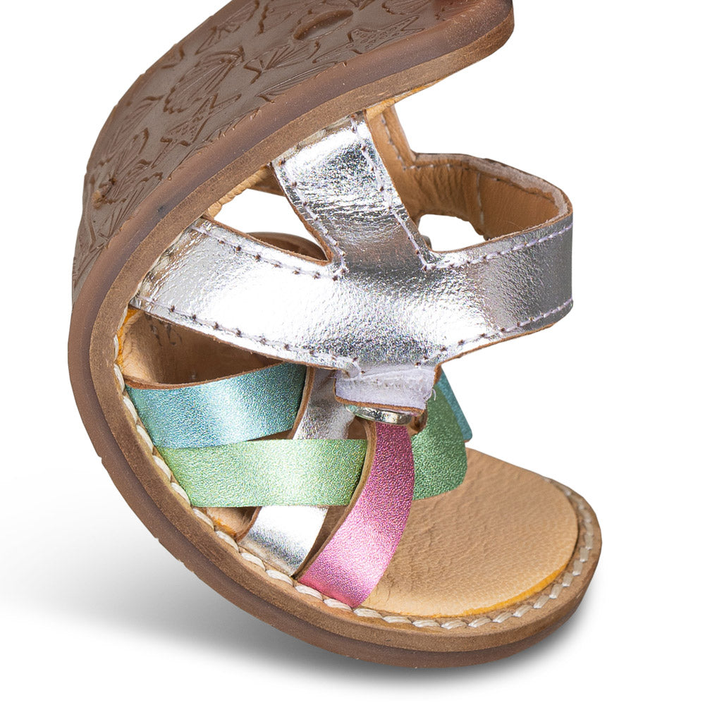 CHETTO SUMMER SANDALS - Tiras Plata
