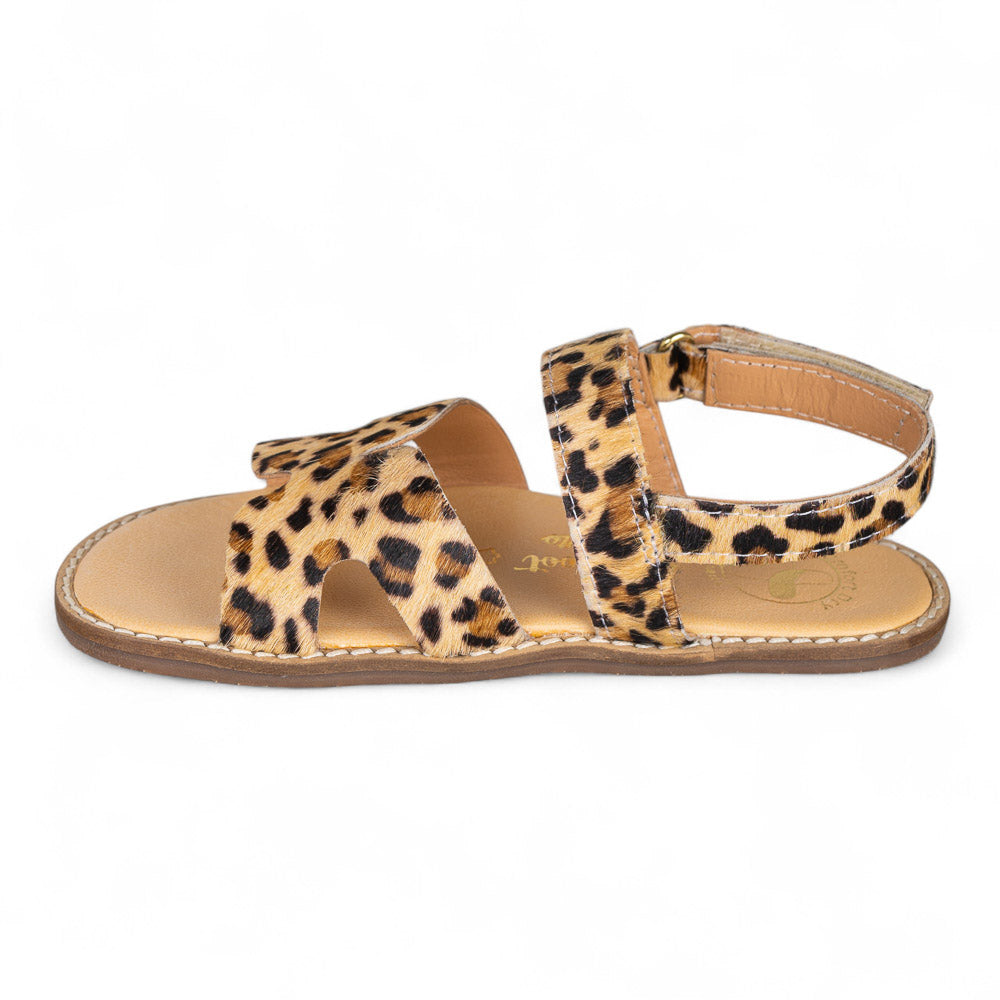 CHETTO WOMEN SUMMER SANDALS - ANIMAL PRINT