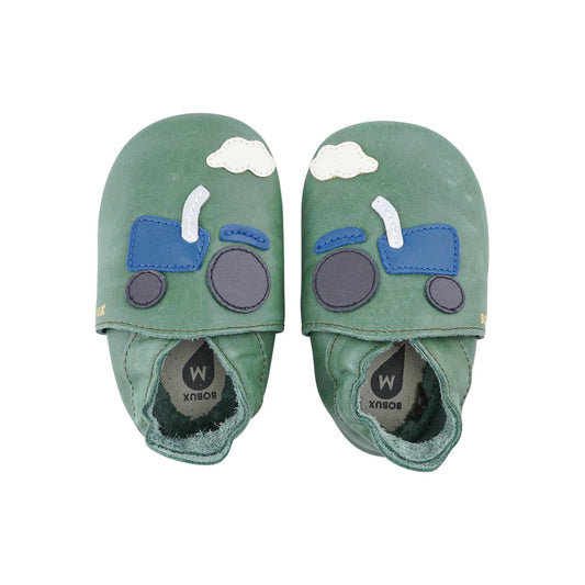 Bobux Soft Sole - Tractor - Olive