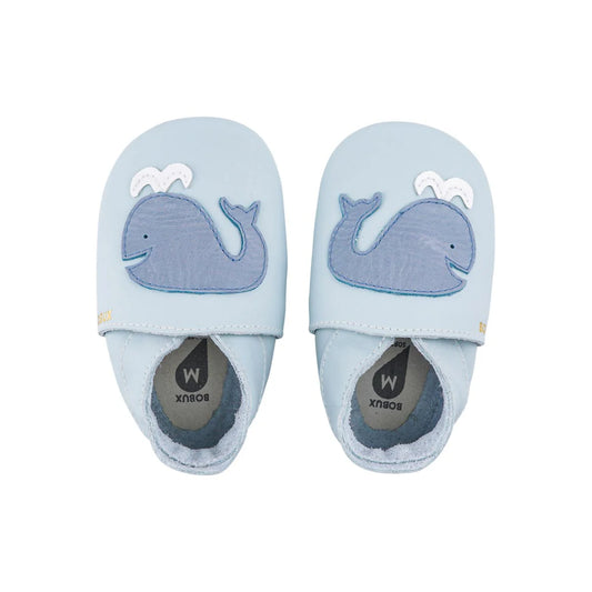 Bobux Soft Sole - Moby -Sky Grey
