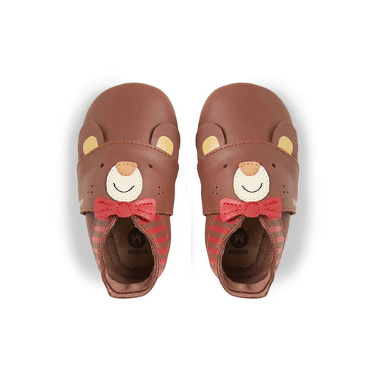 Bobux Soft Sole - Smart Bear - Cappuccino