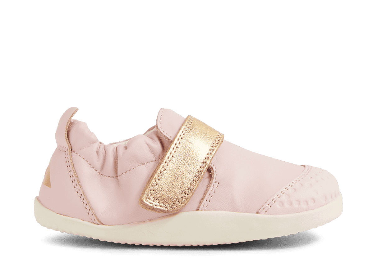 Bobux Explorer GO - Ballet Pink/Gold