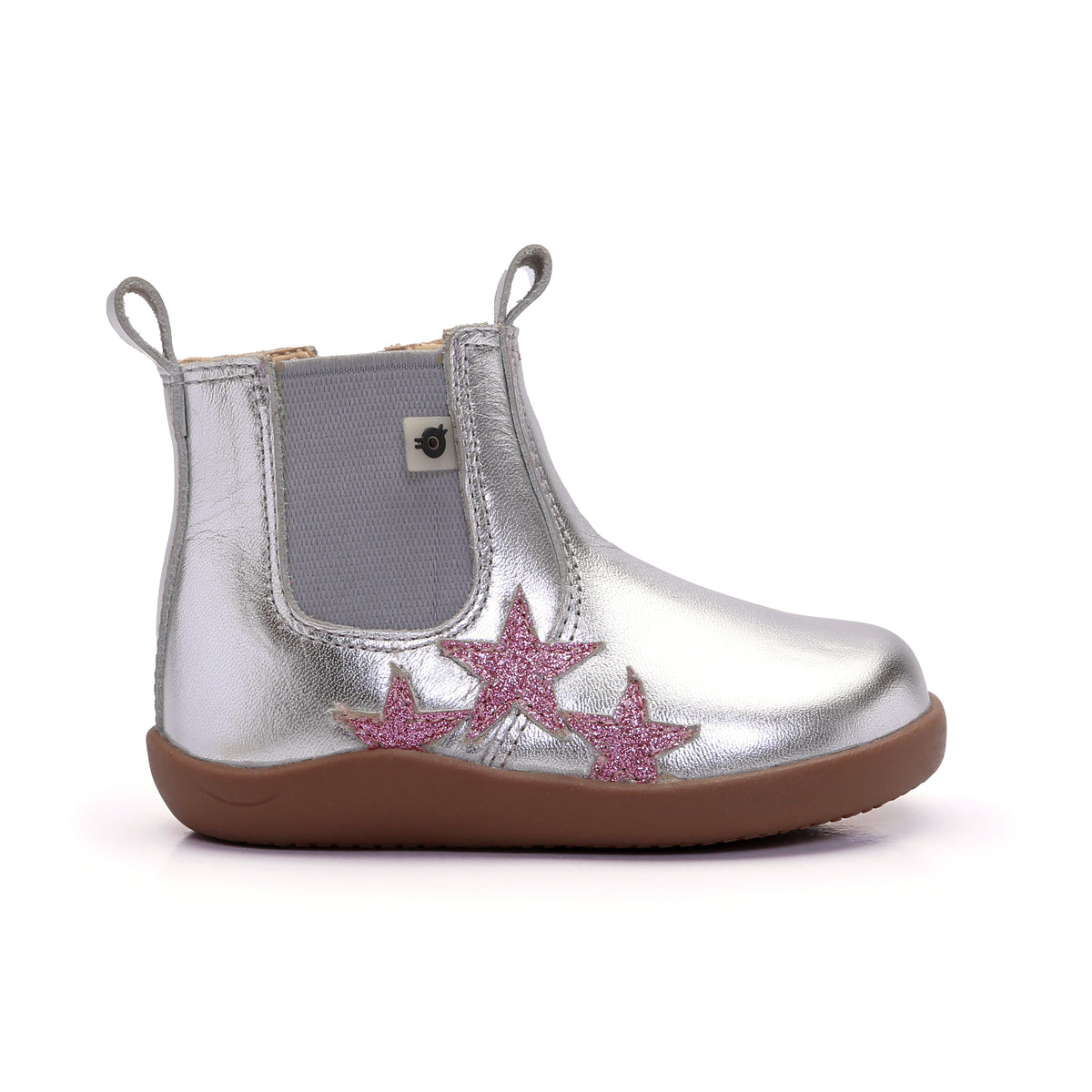PODIUM CHELSEA BOOT - Silver Glam Pink