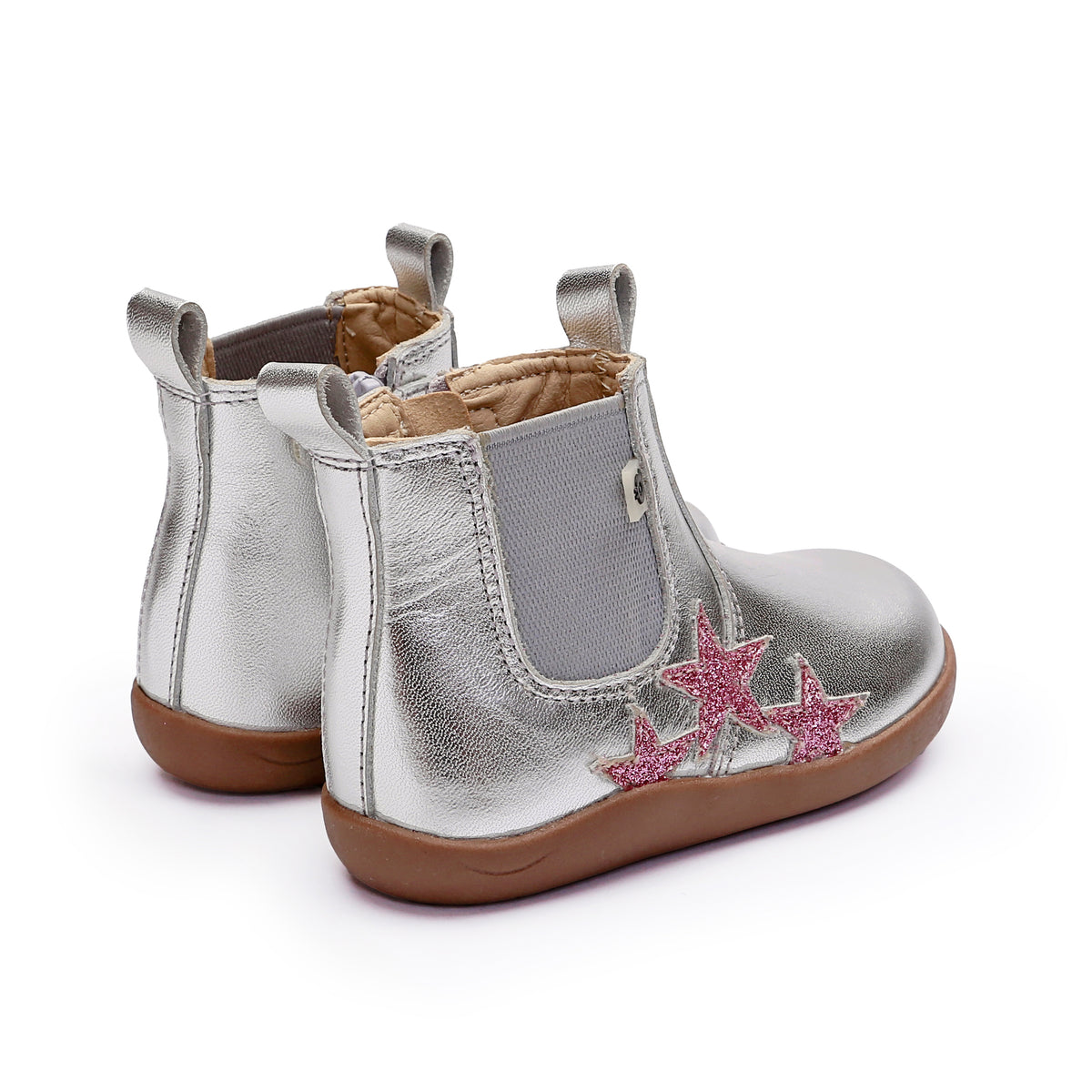 PODIUM CHELSEA BOOT - Silver Glam Pink