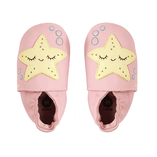Bobux Soft Sole - Starfish - Blossom