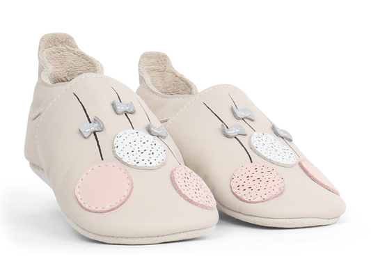 Bobux Soft Sole - Balloons - Milk