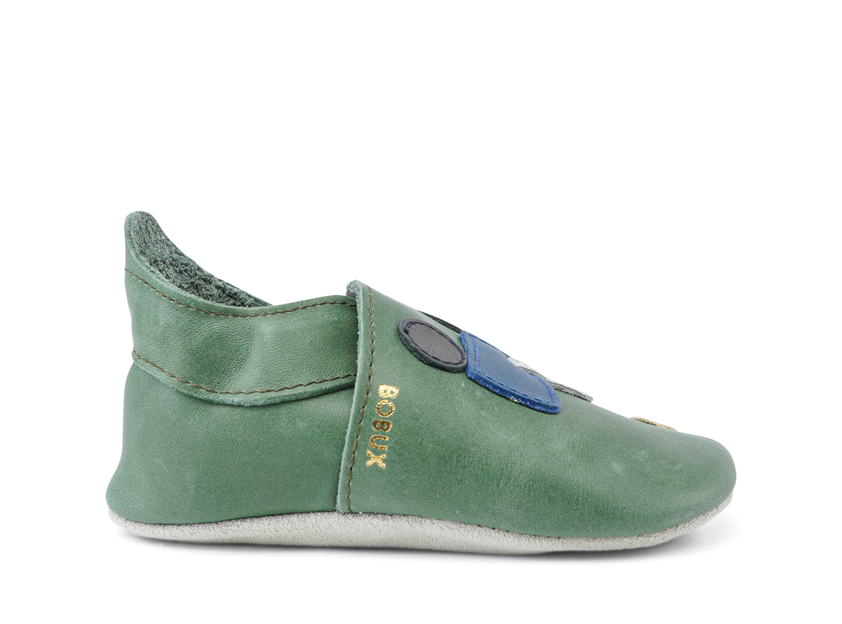 Bobux Soft Sole - Tractor - Olive
