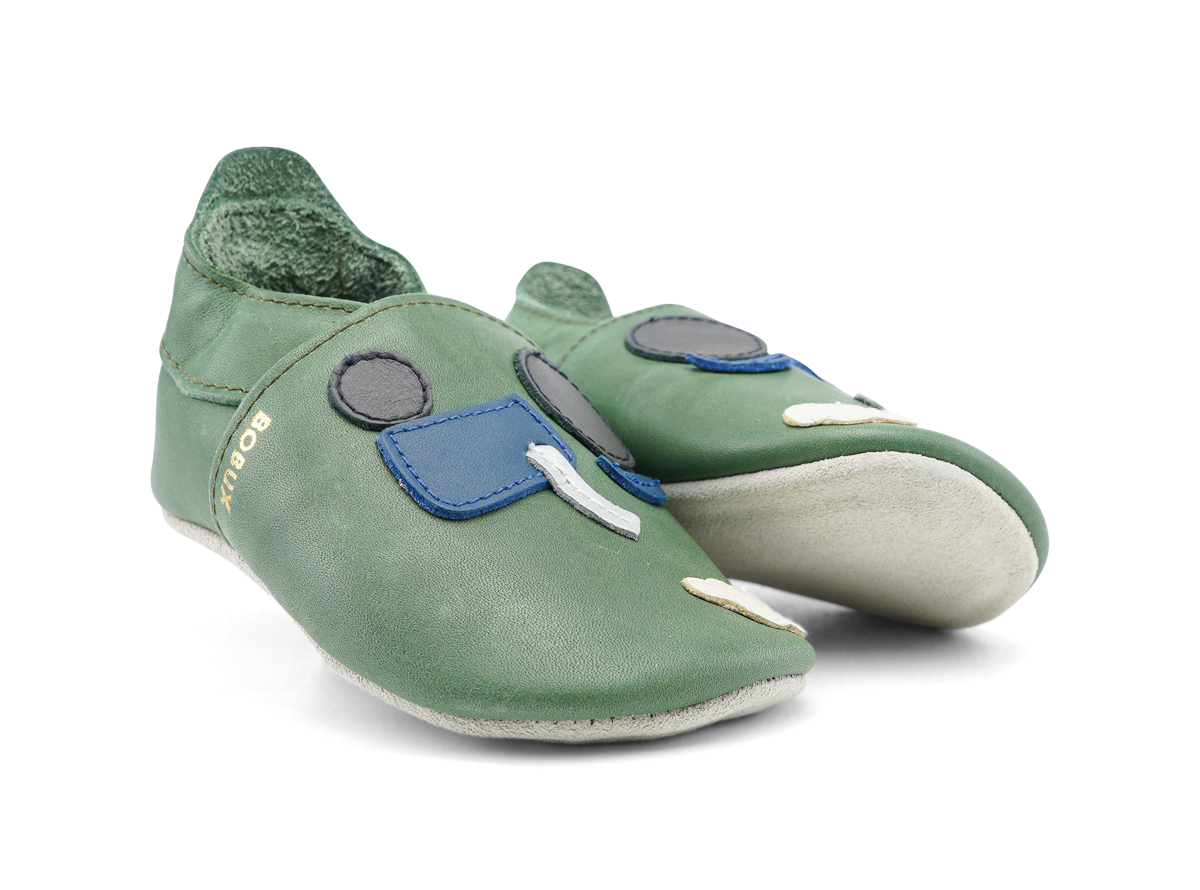 Bobux Soft Sole - Tractor - Olive