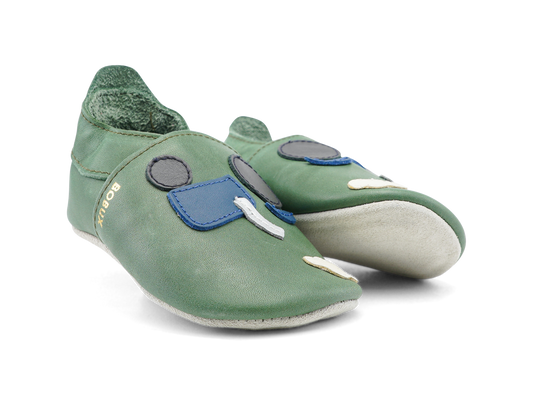Bobux Soft Sole - Tractor - Olive