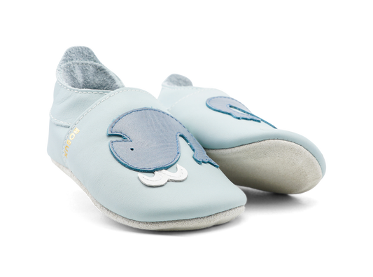 Bobux Soft Sole - Moby -Sky Grey