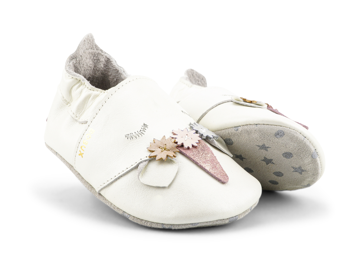 Bobux Soft Sole - Unicorn - Dream Pearl