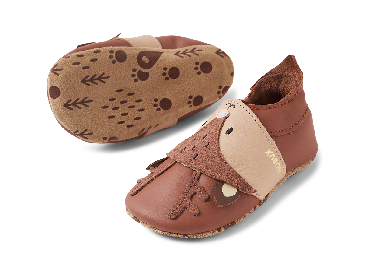 Bobux Soft Sole - Fawn - Mocha Beige
