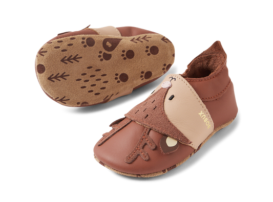Bobux Soft Sole - Fawn - Mocha Beige