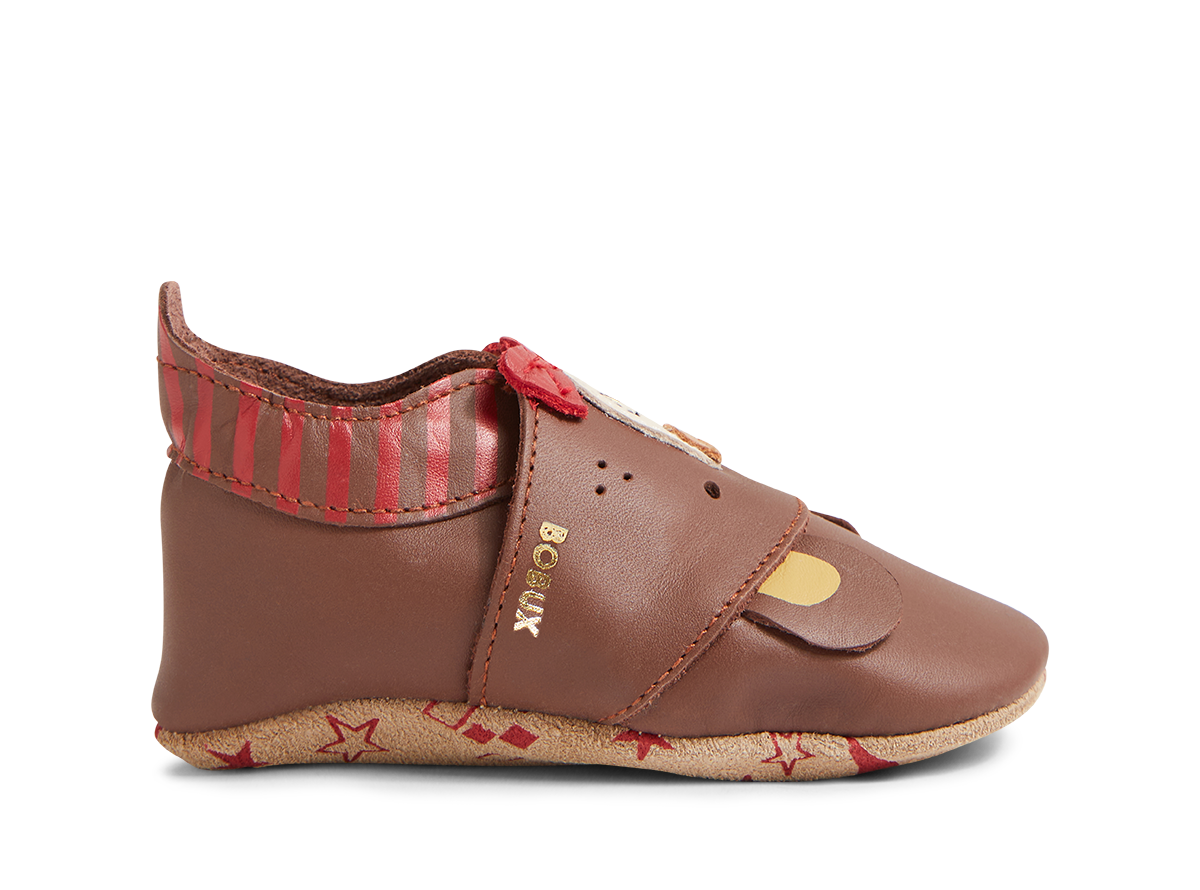 Bobux Soft Sole - Smart Bear - Cappuccino