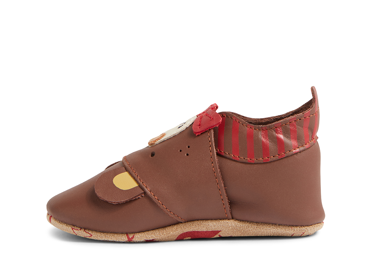 Bobux Soft Sole - Smart Bear - Cappuccino
