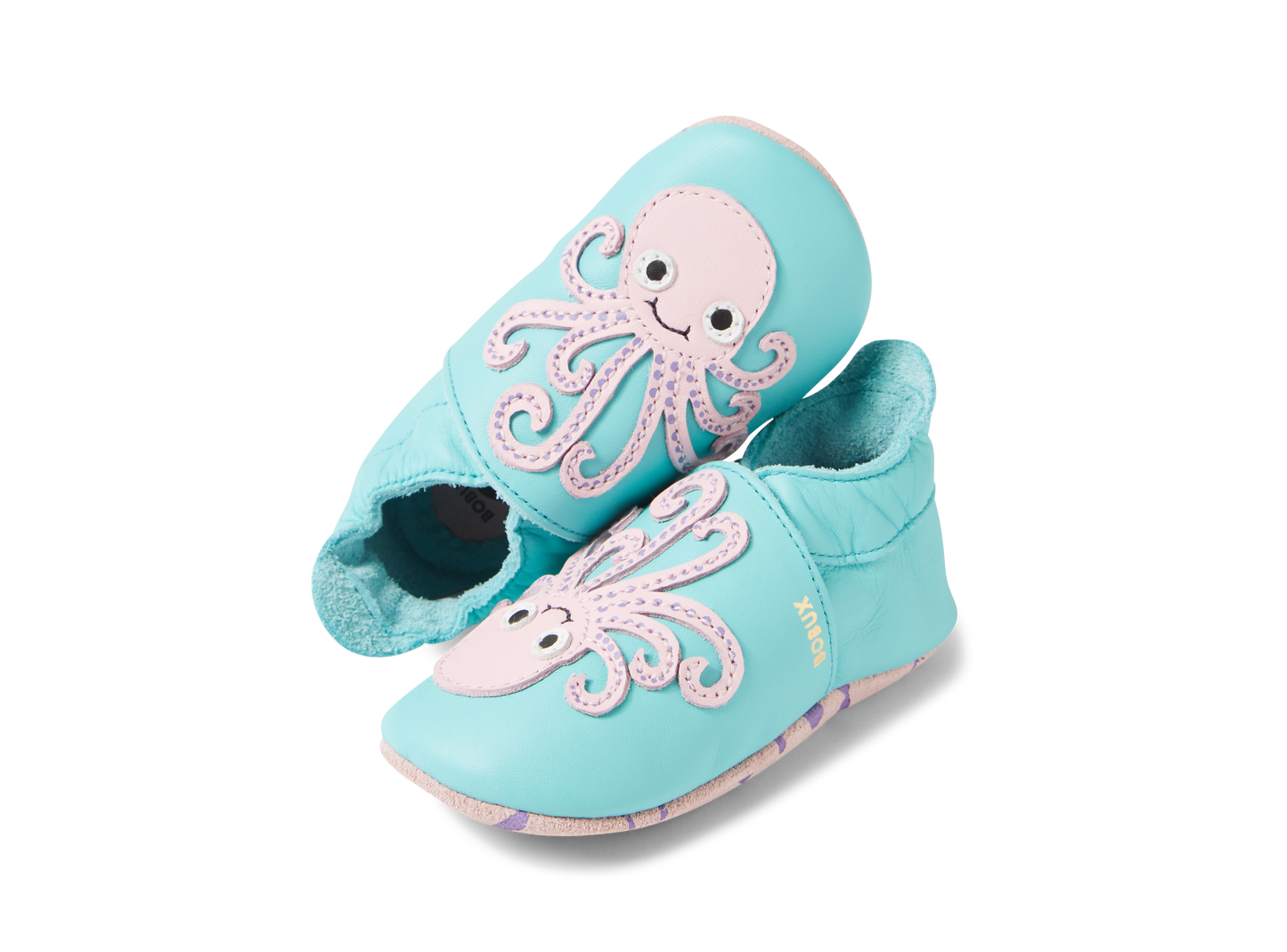 Bobux Soft Sole - Octopus - Pool Blue
