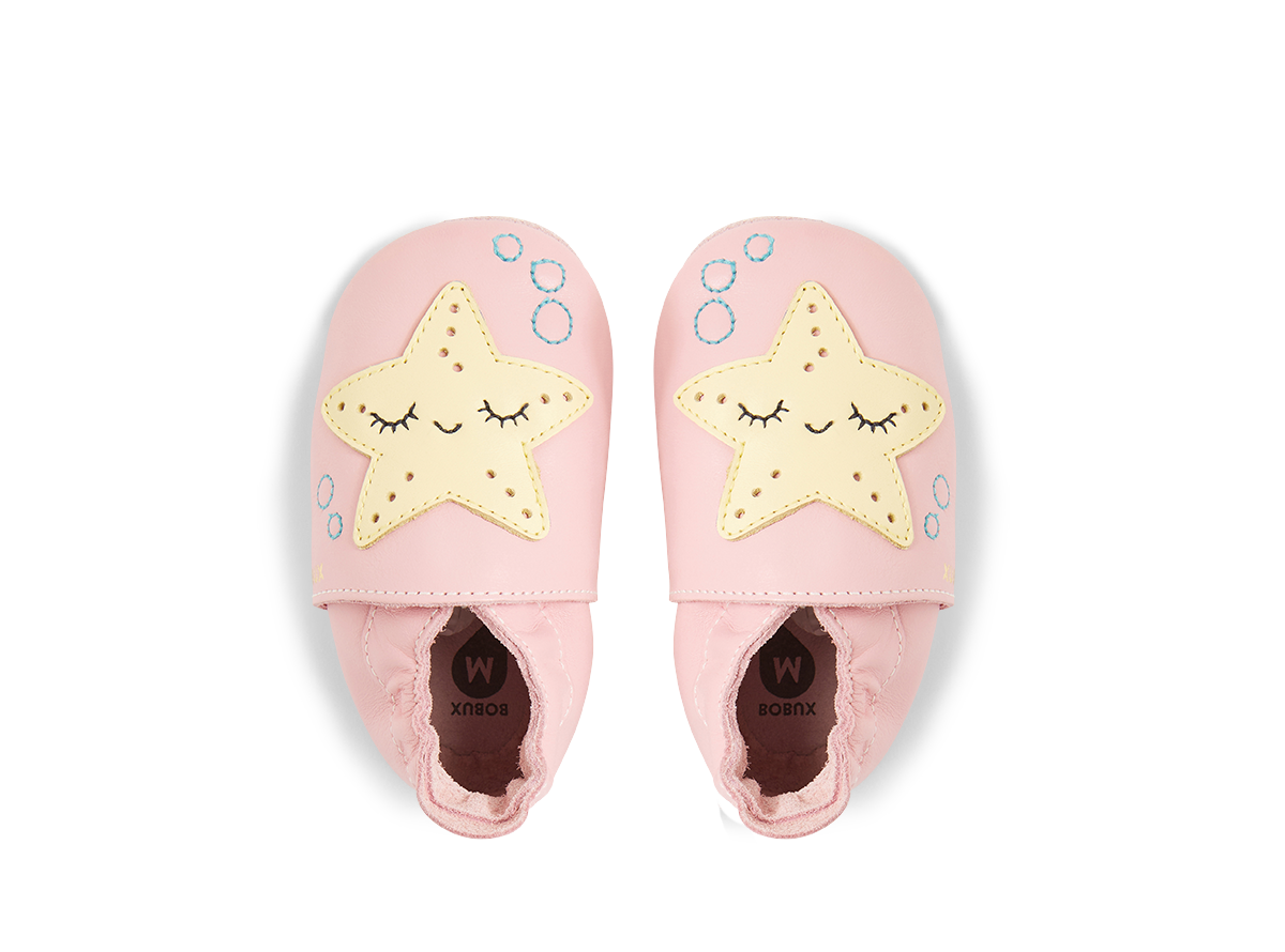 Bobux Soft Sole - Starfish - Blossom