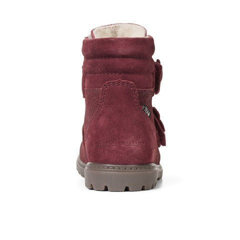 Tokker Flower Boot - Berry glitter