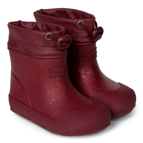 Malik Insulated Rain Boot - Berry Sparkle