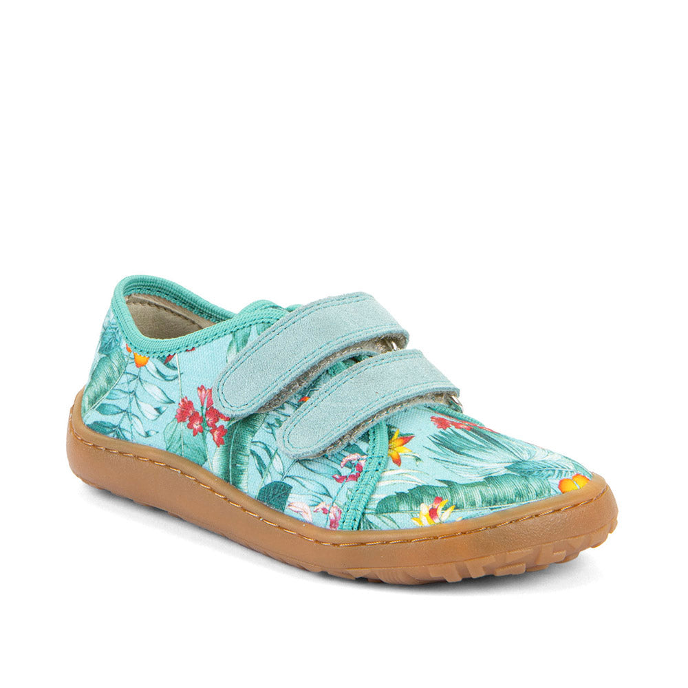 BAREFOOT CANVAS LOW-CUT SNEAKERS - Mint