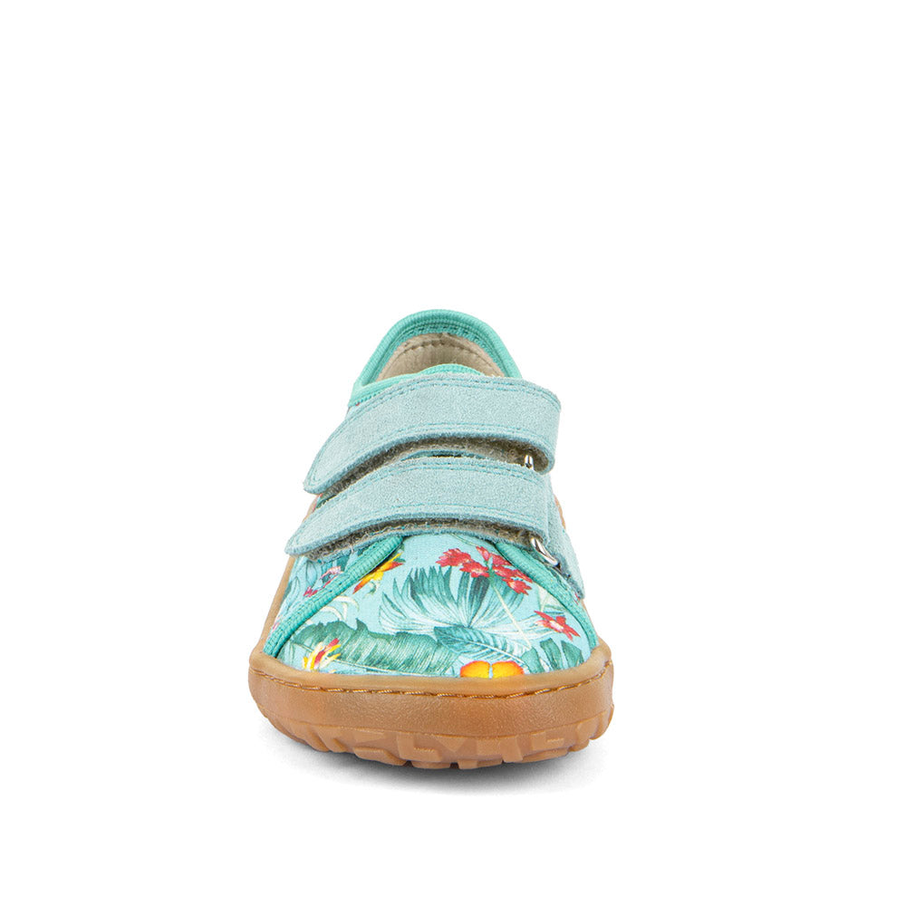 BAREFOOT CANVAS LOW-CUT SNEAKERS - Mint