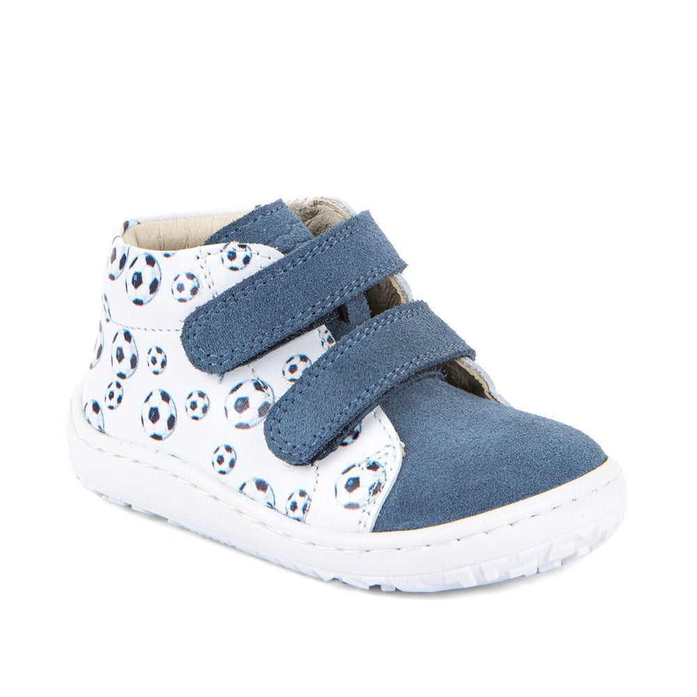 FIRST STEP SHOES - White/Denim