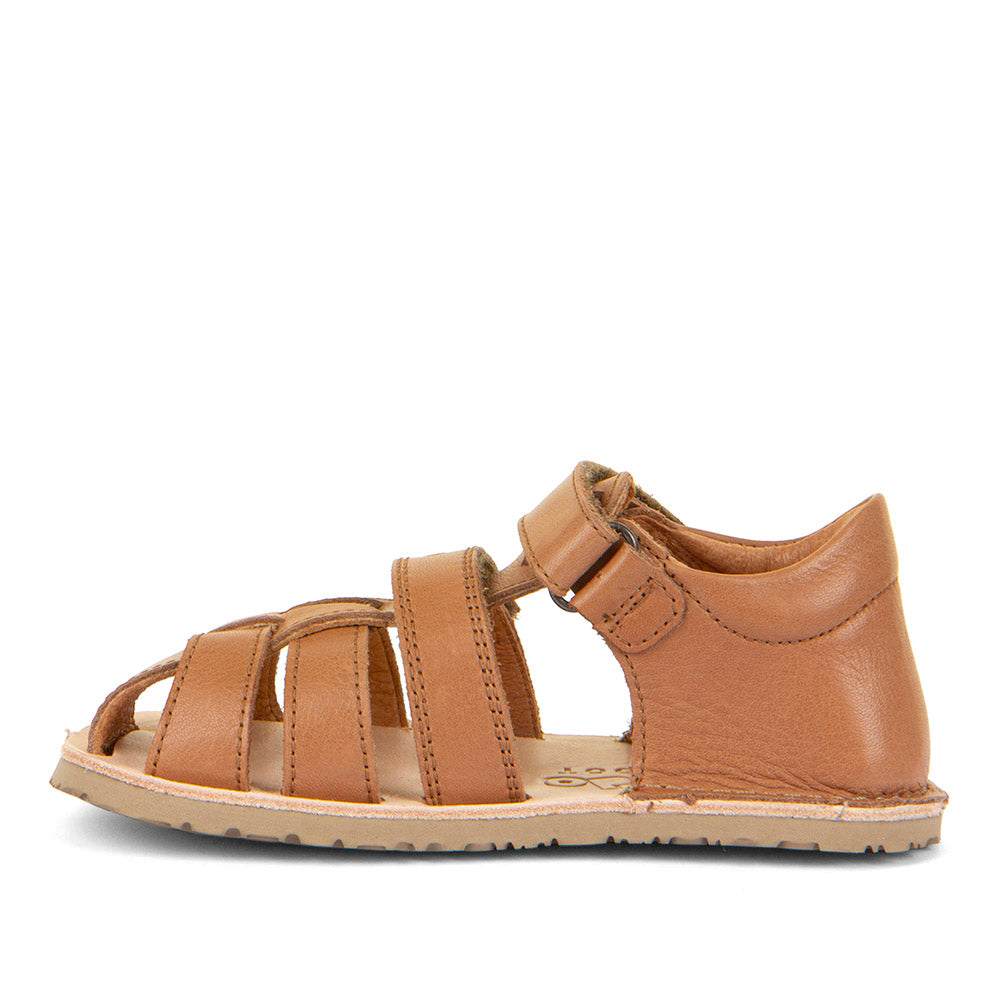 BAREFOOT FLEXY F SUMMER SANDALS - Cognac