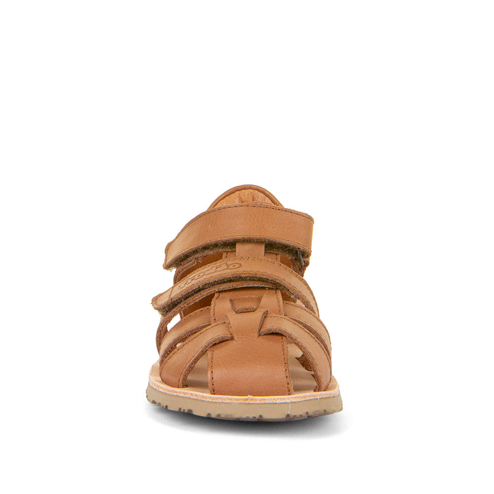 BAREFOOT FLEXY F SUMMER SANDALS - Cognac