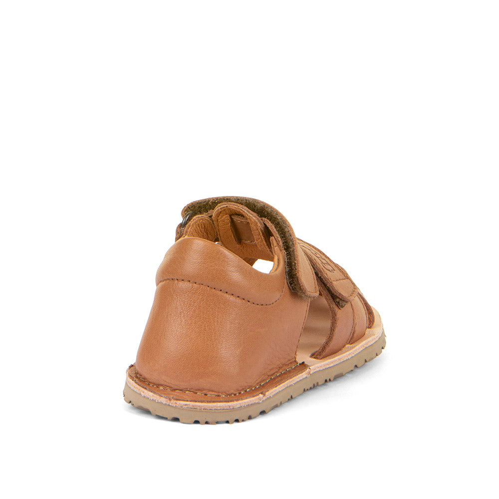 BAREFOOT FLEXY F SUMMER SANDALS - Cognac