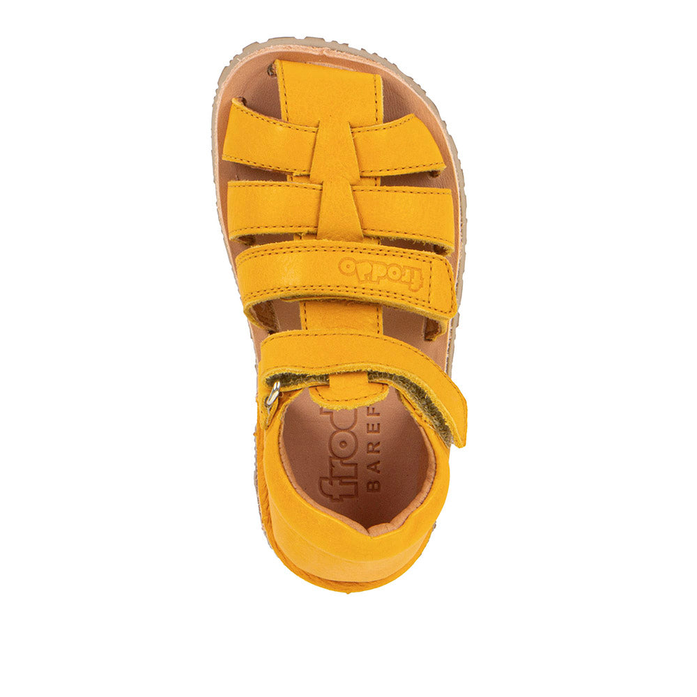 BAREFOOT FLEXY F SUMMER SANDALS - Dark Yellow