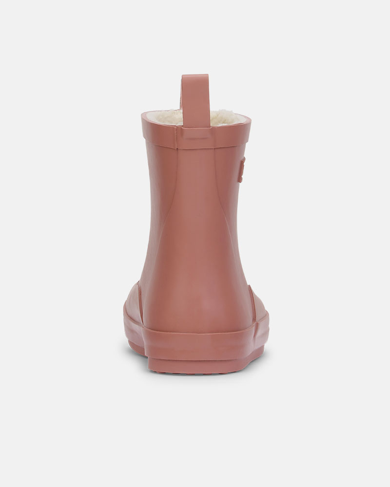 Insulated Rain Boots - Blush Rose