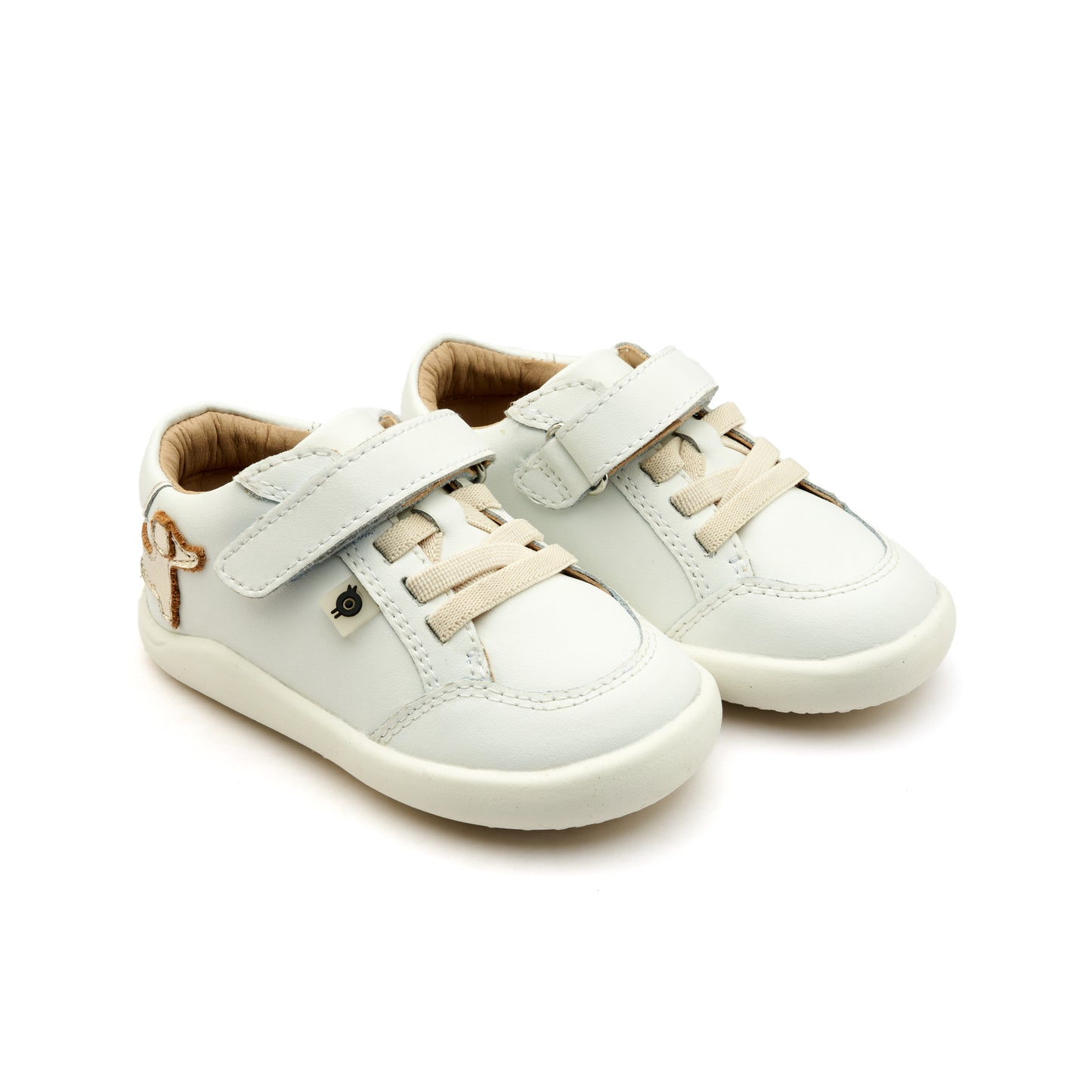 DASH GROUND SNEAKER - Snow/Gold