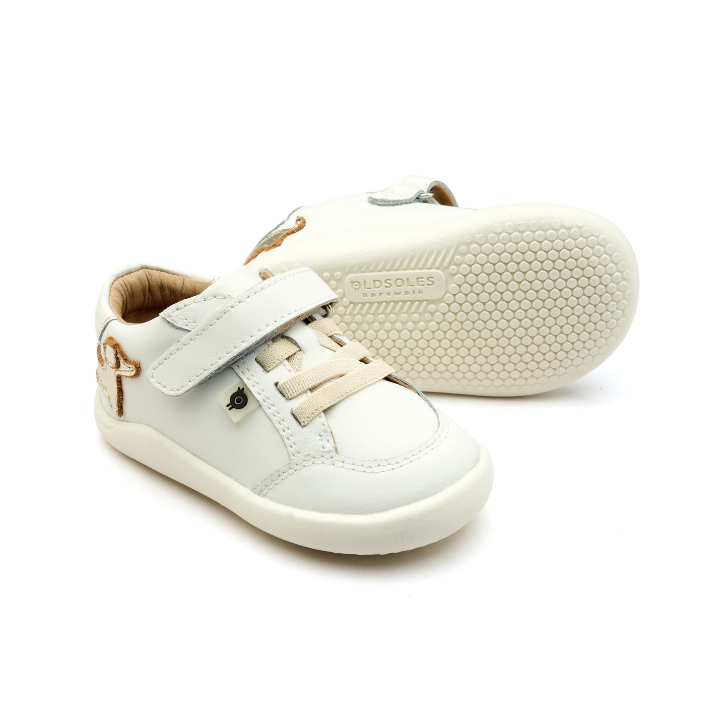 DASH GROUND SNEAKER - Snow/Gold